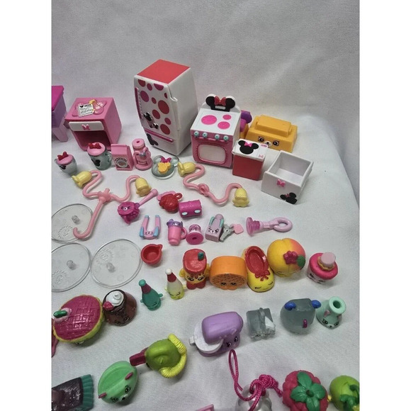 Huge Moose Shopkins Lot- Dolls, Figures, and Accessories + Disney Waffle Set - Picture 5 of 16